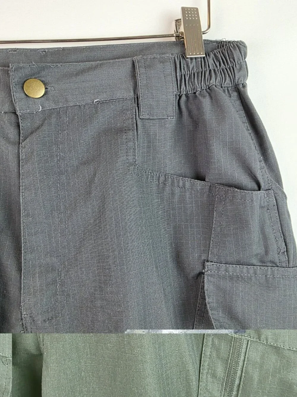 Solo Soplo Men's Pants Size 30 x 30 Gray Tactical Cargo Pants